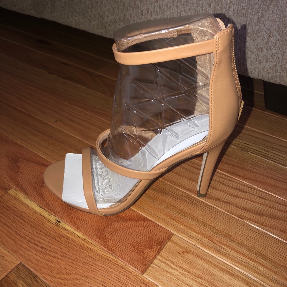 Nude Strappy Heels